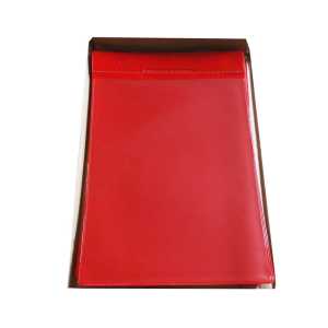 Tarifold 168003 djois Hängetaschen Kennzeichnungshüllen A4 Öffnung oben, rot, 10 Stück - 0