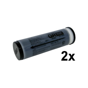 RISO Tinte Risograph GR Ink S-539E, Black, Kapazität: 2 x 1000 ml - 1