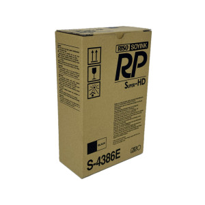 RISO Tinte Soyink RP Super-HD S-4386E, Black, Kapazität: 2 x 1000 ml - 0
