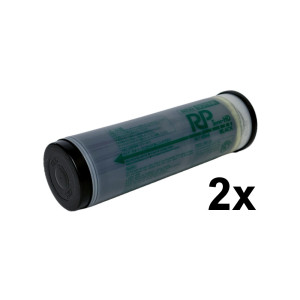 RISO Tinte Soyink RP Super-HD S-4386E, Black, Kapazität: 2 x 1000 ml - 1