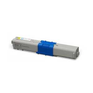 OKI Color Toner 44469704, Yellow, Kapazität: ca. 2.000 Seiten (Umpackware) - 0