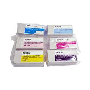 6 x Epson Druckerpatronen Disc Producer PJIC 6-farbig, Kapazität: 6 x 26 ml 2017-2021 - 0