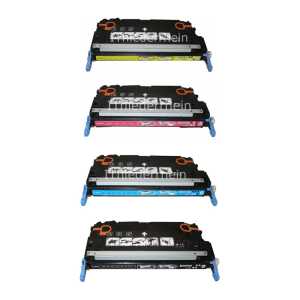 4 x Canon Color Toner C-EXV26 Black Yellow Magenta Cyan, Kapazität: je ca. 6.000 Seiten (Umpackware) - 0