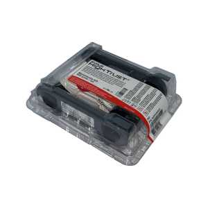 Evolis Farbband R2F010NAA Monochrome KO, Black & Overlay, Kapazität: 600 Drucke - 0