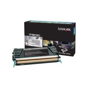 Lexmark Color Toner X746, X748, X746H1KG, Black, Kapazität: ca. 12.000 Seiten - 0