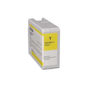 Epson Druckerpatrone SJIC36P-Y, T44C4 Yellow, C13T44C440, Kapazität: 80 ml, 2027 - 0