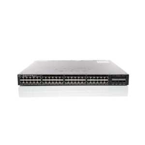 Cisco Switch WS-C3650-48PQ, managed, 48x Gbit Ethernet LAN PoE+, 4x 10GB SFP+ - 0
