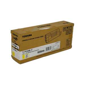 Toshiba Toner e-Studio 287CS, 347CS, 407CS, T-FC34E-Y, 6A000001770, 6A000001525, 6A000001812, Yellow - 0