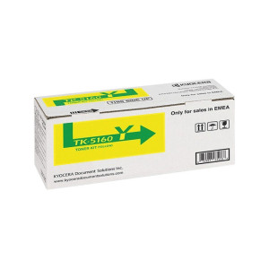 Kyocera Color Toner TK-5160Y, Yellow, 1T02NTANL0, Kapazität: ca. 12.000 Seiten - 1