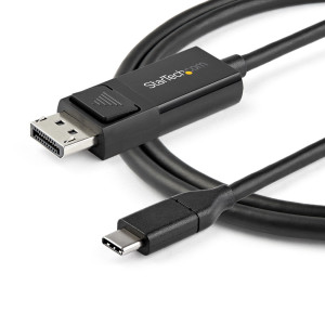 Startech CDP2DP2MBD USB-C auf DisplayPort 1.2 Kabel Adapter 4K HDCP Bidirektional 2m - 0