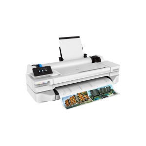 HP Designjet T125 5ZY57A 24 Zoll Plotter, A1 (bis 610mm Druckbreite), WiFi, LAN, USB - 0