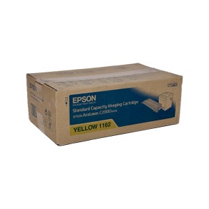 Epson Color Toner AcuLaser C2800, 1162, S051162, Yellow, Kapazität: ca. 2.000 Seiten - 0