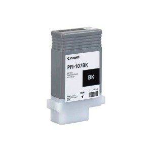 Canon Druckerpatrone PFI-107BK Black, 6705B001, Kapazität: 130 ml, 2023 - 1