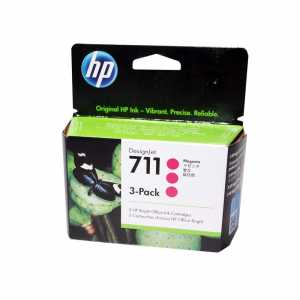 HP Druckerpatrone  Nr. 711 Magenta 3er Pack (CZ135A) 12/2025 - 0