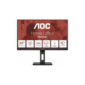 AOC 24E3QAF Essential Full HD Monitor 24 Zoll (60,5cm), IPS, 4ms, HDMI, DP, VGA - 0