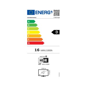 LG 27BA54QB-B Monitor 27 Zoll (68,6cm), 2K, IPS, HDMI, DisplayPort, USB - 7