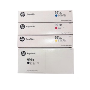 HP Druckerpatrone Set Nr. 991XC 4-farbig f. PageWide Managed P75050, P77750, P77760 - 0