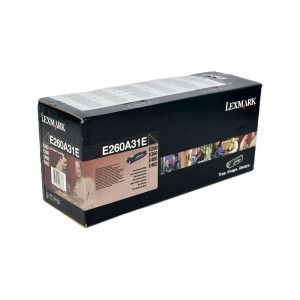 Lexmark Toner E260, E360, E460, E462, E260A31E, Kapazität: ca. 3.500 Seiten - 0