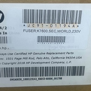 Samsung Fixiereinheit / Fuser K7400, K7500, K7600, X7400, X7500, X7600, JC91-01194A, 230V - 1