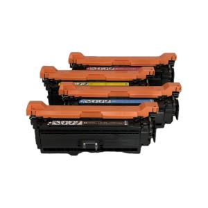 HP Toner Set 504X Black + 504A Cyan Yellow Magenta CE250X CE251A CE252A CE253A (Umpackware) - 1