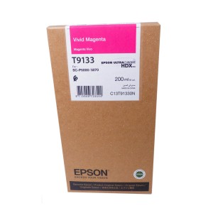 Epson Druckerpatrone T9133 Magenta, C13T91330N Kapazität: ca. 200ml SC-P5000, SC-P5070 2027 - 0