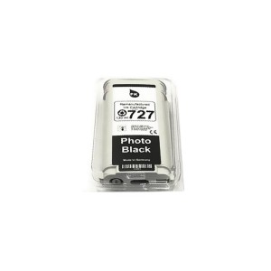Druckerpatrone Nr. 727, Photo Black, remanufactured, 130 ml - Nr. 727 photo black 130 ml