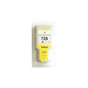 Druckerpatrone Nr. 728, Yellow, remanufactured, 300 ml - 0