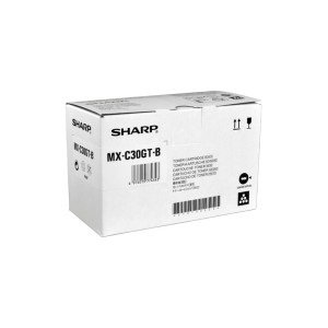 SHARP Color Toner MX-C250, MX-C300, MX-C301, MX-C30GT-B, Black, Kapazität: ca. 6.000 Seiten - 0