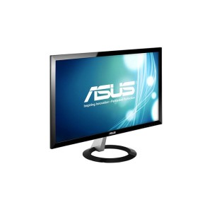 Asus VX238T 23 Zoll Full HD Monitor (58,4cm), VGA, DVI, 5ms, schwarz/silber - 0