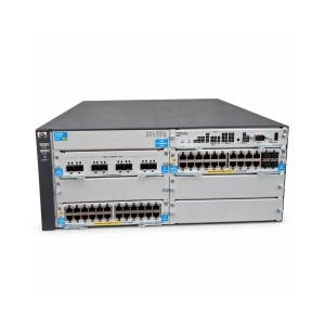 HP E5406 zl Switch J8697A, Modulares 6-Slot-Switch-Chassis mit J9538A, J9533A, J9534A - 0