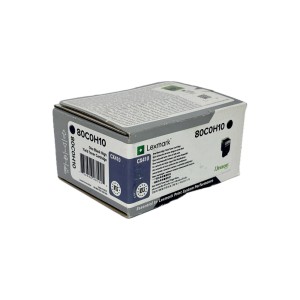 Lexmark Color Toner CX410, CX510, 80C0H10, 800H1, Black, Kapazität: ca. 4.000 Seiten - 0