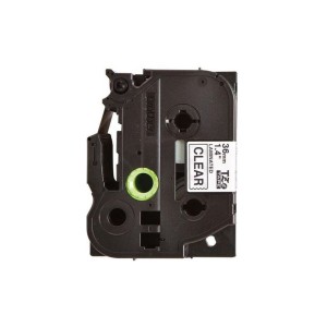 Brother P-touch Schriftbandkassette TZe-161, 36 mm x 8 m, laminiert, schwarz auf transparent - 1
