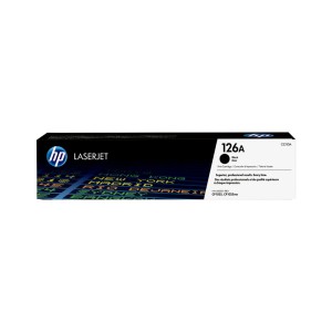 HP Color Toner CE310A, 126A, Black, Kapazität: ca. 1.200 Seiten - 0