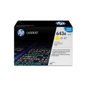 HP Color Toner Q5952A, 643A, Yellow, Kapazität: ca. 10.000 Seiten - 1