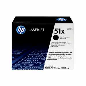 HP Toner Q7551X, 51X, Kapazität: ca. 13.000 Seiten - 0