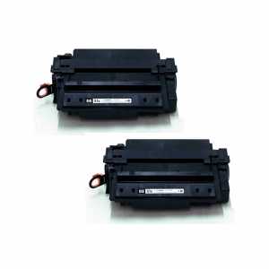 HP Toner Q7551XD, 51X 2er-Pack, Kapazität: 2 x ca. 13.000 Seiten (Umpackware) - 0