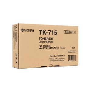 Kyocera Toner KM-3050, KM-4050, KM-5050, TK-715, 1T02GR0EU0, Kapazität: ca. 34.000 Seiten - 0