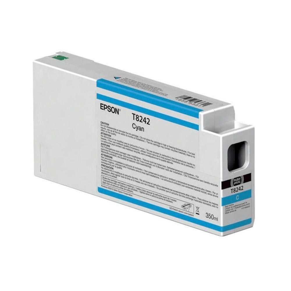 Epson Druckerpatrone T8242 Cyan, C13T824200, Kapazität: 350 ml, 2024 Epson Druckerpatrone T8242 Cyan, C13T824200, Kapazität: 350 ml, 2024