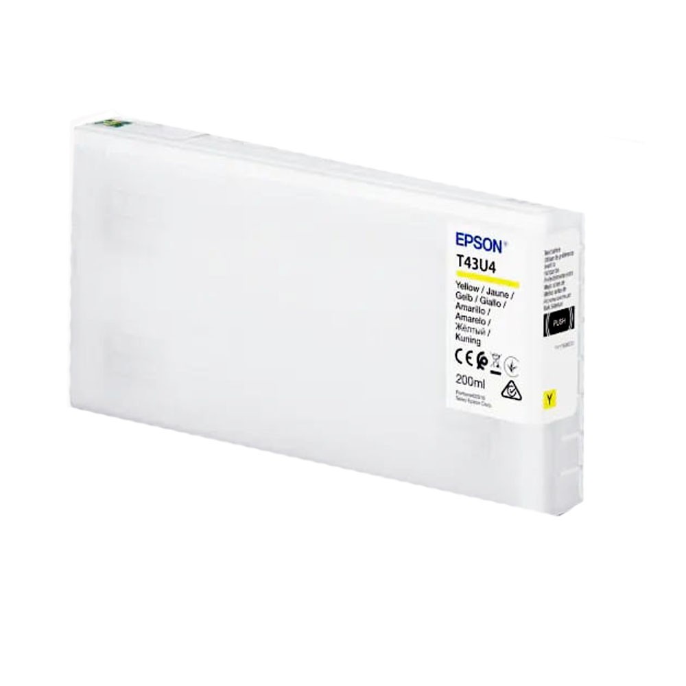 Epson Druckerpatrone SureLab SL-D800, T43U4 Yellow, C13T43U440, Kapazität: 200 ml, 2022 Epson Druckerpatrone SureLab SL-D800, T43U4 Yellow, C13T43U440, Kapazität: 200 ml, 2022