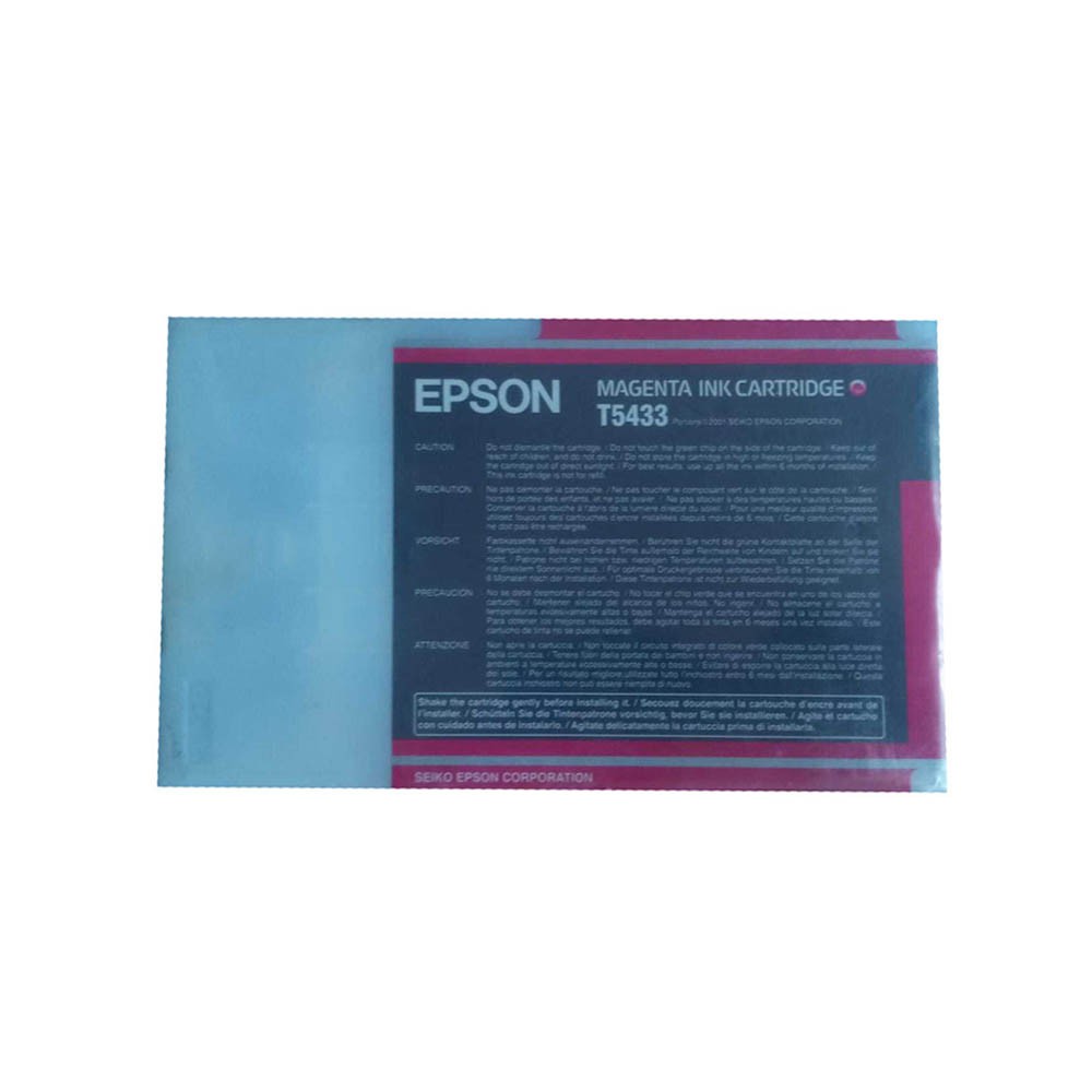 Epson Druckerpatrone T5433 Magenta, C13T543300, Kapazität: ca. 110ml, 2015 Epson Druckerpatrone T5433 Magenta, C13T543300, Kapazität: ca. 110ml, 2015
