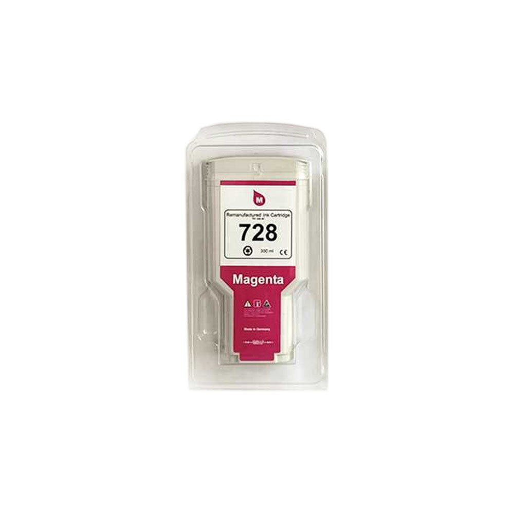Druckerpatrone Nr. 728, Magenta, remanufactured, 300 ml Druckerpatrone Nr. 728, Magenta, remanufactured, 300 ml