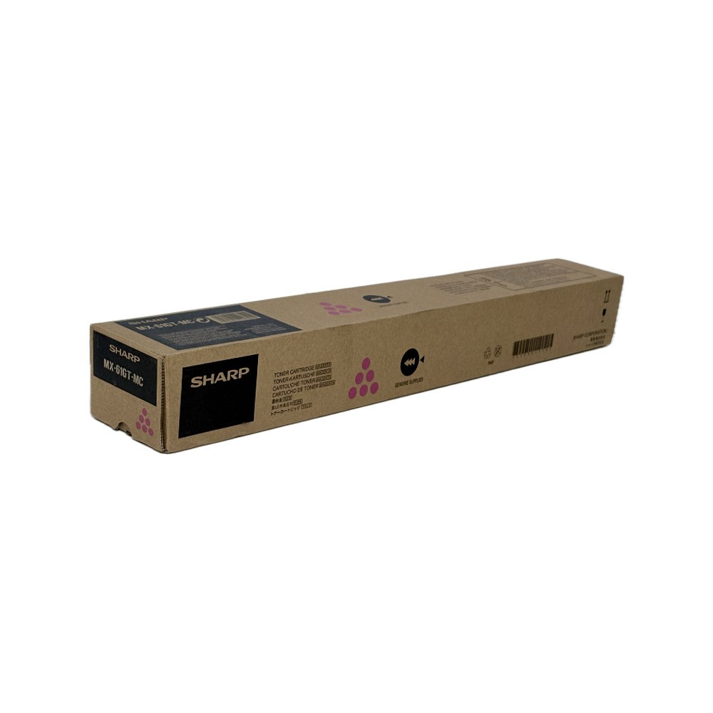 SHARP Color Toner MX-61GT-MC, Magenta, Kapazität: ca. 24.000 Seiten SHARP Color Toner MX-61GT-MC, Magenta, Kapazität: ca. 24.000 Seiten