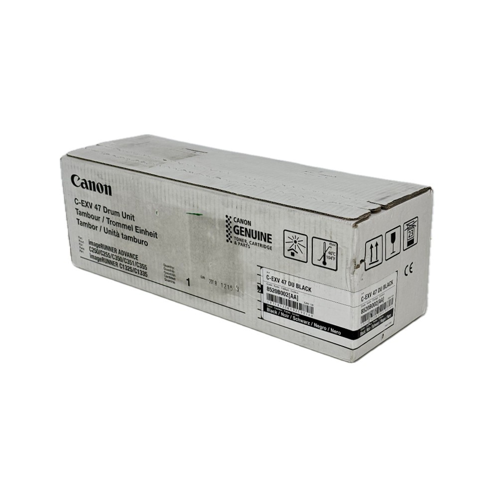 Canon Trommeleinheit / Drum Unit C-EXV47 Black, 8520B002, Kapazität: ca. 39.000 Seiten Canon Trommeleinheit / Drum Unit C-EXV47 Black, 8520B002, Kapazität: ca. 39.000 Seiten