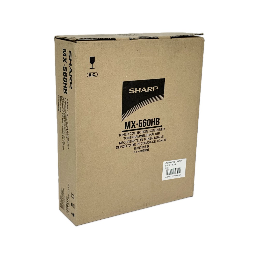 SHARP Resttonerbehälter MX-560HB, Kapazität: ca. 100.000 Seiten SHARP Resttonerbehälter MX-560HB, Kapazität: ca. 100.000 Seiten