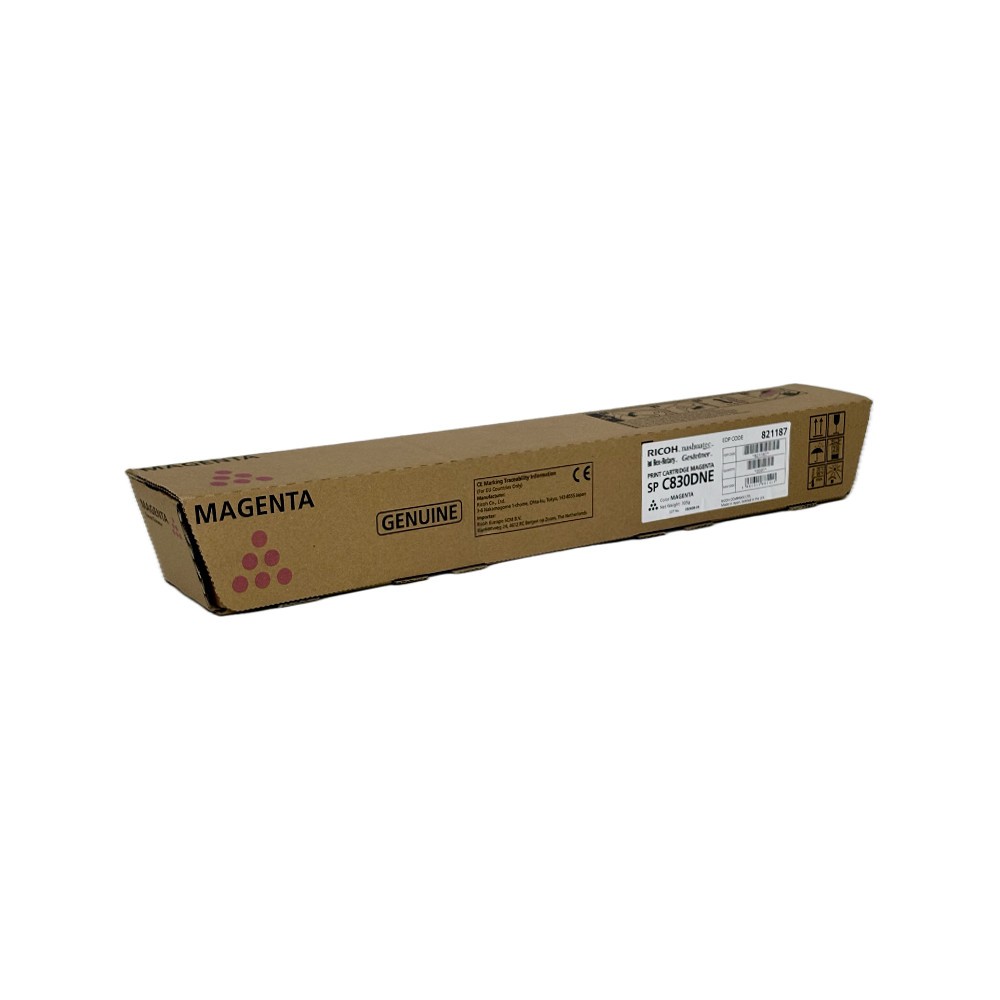RICOH Color Toner SP C830DNE Magenta, 821187, Kapazität: ca. 16.000 Seiten RICOH Color Toner SP C830DNE Magenta, 821187, Kapazität: ca. 16.000 Seiten