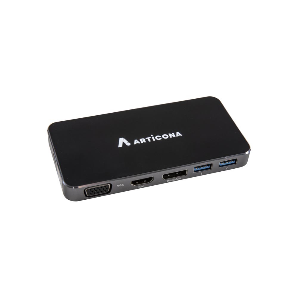 Articona 4K 100 W USB-C Docking 4382189, Dockingstation, HDMI, DisplayPort, VGA Articona 4K 100 W USB-C Docking 4382189, Dockingstation, HDMI, DisplayPort, VGA