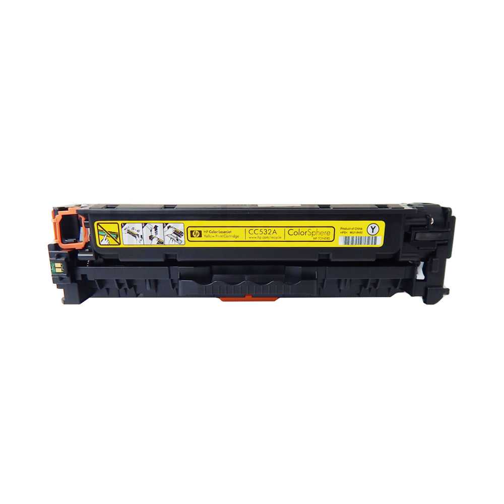 HP Color Toner CC532A, 304A, Yellow, Kapazität: ca. 2.800 Seiten (Umpackware) HP Color Toner CC532A, 304A, Yellow, Kapazität: ca. 2.800 Seiten (Umpackware)
