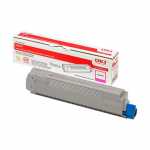 OKI Color Toner C8600, C8800, 43487710, Magenta, Kapazität: ca. 6.000 Seiten