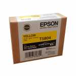 Epson Druckerpatrone T5804 Yellow, Stylus Pro 3800, 2014