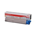 OKI Color Toner C3300, C3400, C3450, C3600, 43459435, Cyan, Kapazität: ca. 1.500 Seiten